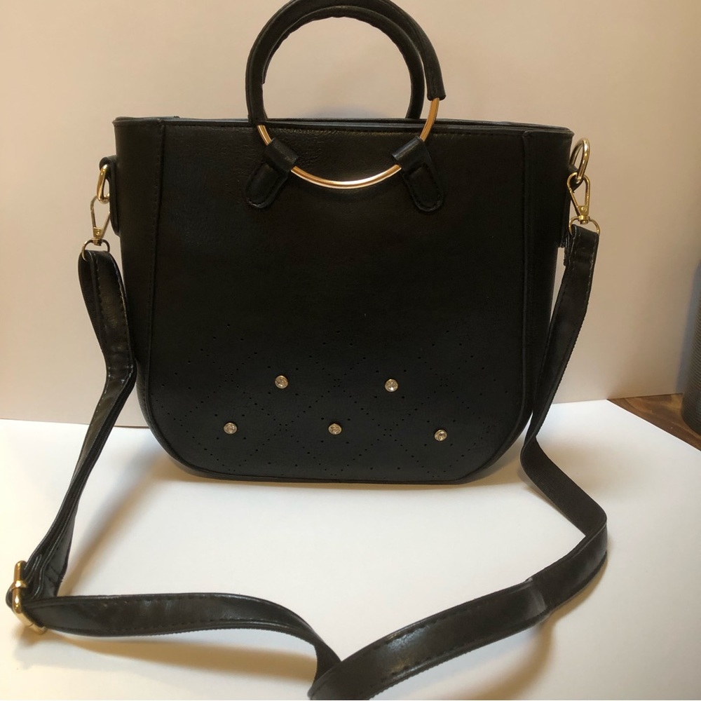 Gorgeous Black Shoulder/Crossbody Bag NWOT